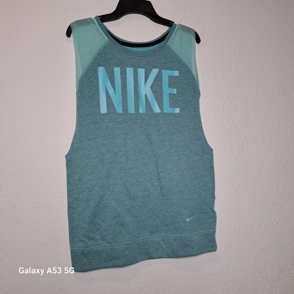 Nike Teal Sleeveless Tank Top